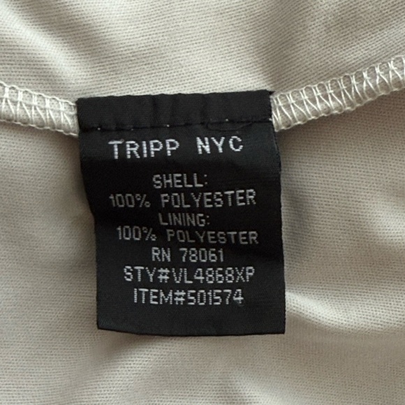 TRIPP NYC DAANG GOODMAN Sookie Skull Chiffon Smocked Ruffles Dress. Plus Size 22 - Picture 12 of 14